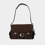 Cargo Turnlock Tabby Crossbody - Coach - Leather - Brown