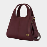 Lana 23 Shoulder Bag - Coach - Leather - Burgundy