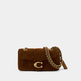 Tabby 20 With Chain Shoulder Bag - Coach - Leather - Brown