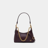 Juliet 25 Shoulder Bag - Coach - Leather - Burgundy