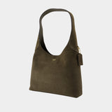 Brooklyn 28 Shoulder Bag - Coach - Suede - Green