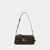 Signature Jet Shoulder Bag - Coach - Canvas - Brown