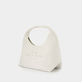 The Sack Shoulder Bag - Marc Jacobs - Leather - White