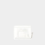 The Mini Compact Wallet - Marc Jacobs - Leather - Silver