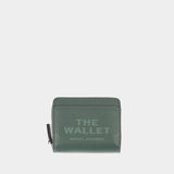 The Mini Compact Wallet - Marc Jacobs - Leather - Green