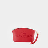 The Beauty Pouch - Marc Jacobs - Leather - Red