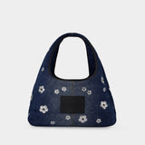 The Sack Shoulder Bag - Marc Jacobs - Cotton - Blue