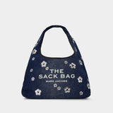 The Sack Shoulder Bag - Marc Jacobs - Cotton - Blue