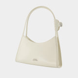 The Claw Clip Shoulder Bag - Marc Jacobs - Leather - White