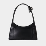 The Claw Clip Shoulder Bag - Marc Jacobs - Leather - Black