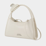 The Claw Clip Crossbody - Marc Jacobs - Leather - White