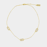 Mop Chain Necklace - Marc Jacobs - Metal - Gold