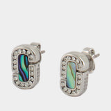 Abalone Earrings - Marc Jacobs - Metal - Silver