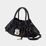 The Small Satchel Shoulder Bag - Marc Jacobs - Leather - Black
