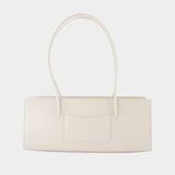 The Mirror Satchel Shoulder Bag - Marc Jacobs - Leather - White