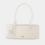 The Mirror Satchel Shoulder Bag - Marc Jacobs - Leather - White