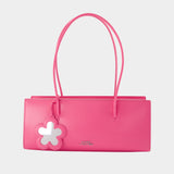 The Mirror Satchel Shoulder Bag - Marc Jacobs - Leather - Pink