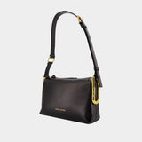 The Juliette Messenger Crossbody - Marc Jacobs - Leather - Black