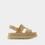 W Goldenstar Regenerate Sandals - UGG - Leather - Beige