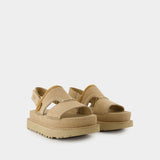 W Goldenstar Regenerate Sandals - UGG - Leather - Beige