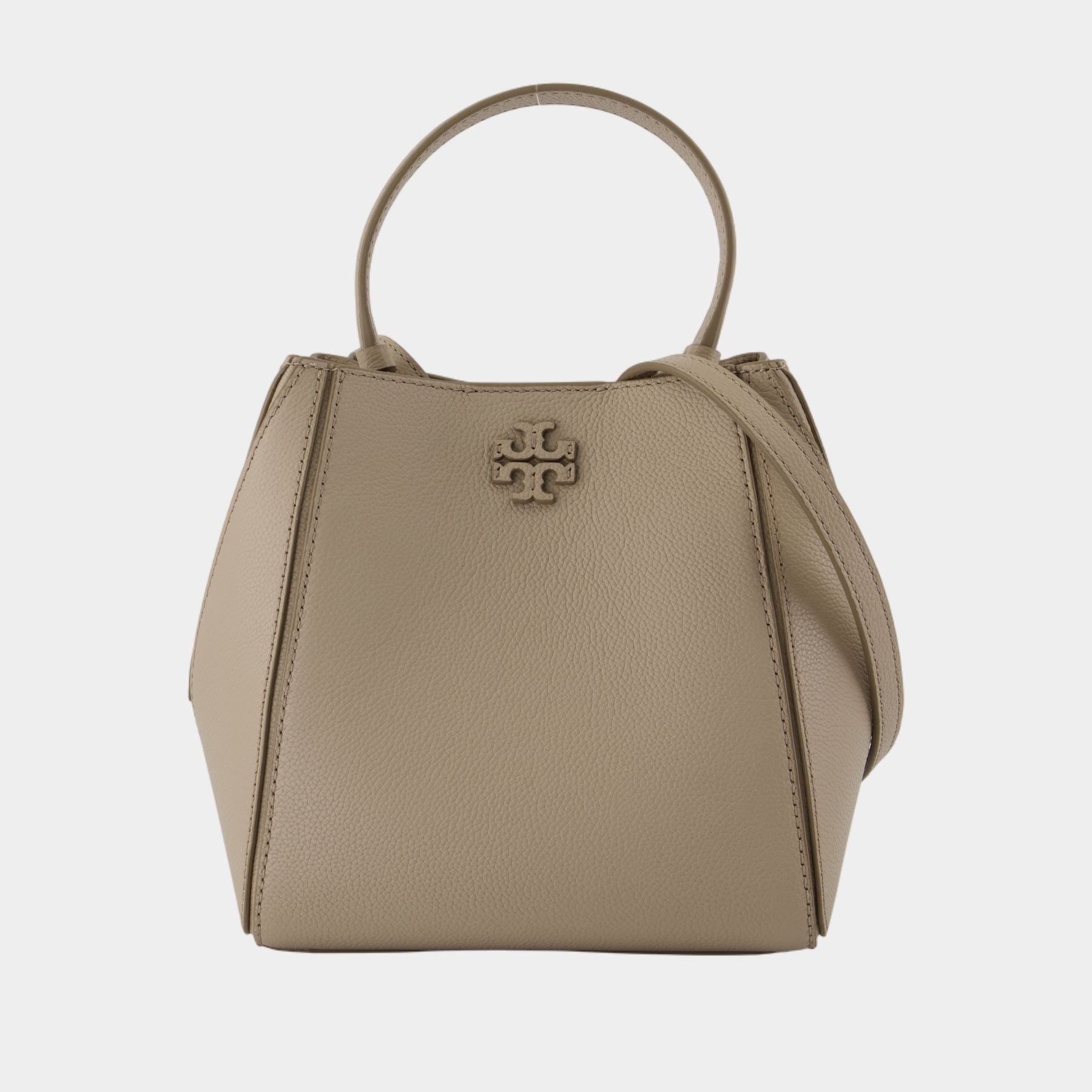 トートバッグ Tory Burch Mcgraw Small Bag - Tory Burch - Leather - Beige Mcgraw Small Bag - Tory Burch - Leather - Beige