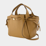 Romy Small Shopper Bag - Tory Burch - Leather - Brown