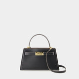 Petite Lee Radziwill Purse - Tory Burch - Leather - Black