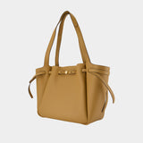 Romy Shopper Bag - Tory Burch - Leather - Brown