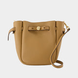 Romy Small Crossbody - Tory Burch - Leather - Brown