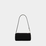 Virginia Cylinder Shoulder Bag - Tory Burch - Synthetic - Black
