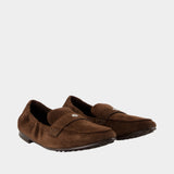 Ballet Loafers - Tory Burch - Leather - Brown