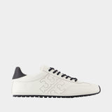 Travel Sneakers - Tory Burch - Leather - White