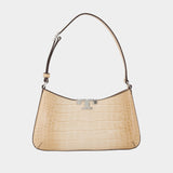 Eleanor Slim Crossbody - Tory Burch - Leather - Beige