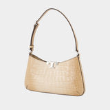 Eleanor Slim Crossbody - Tory Burch - Leather - Beige