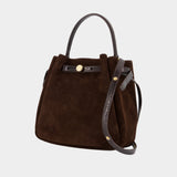 Romy Crossbody - Tory Burch - Leather - Brown