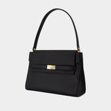 Lee Radziwill Large Shoulder Bag - Tory Burch - Leather - Black