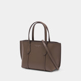 Perry Mini Purse - Tory Burch - Leather - Brown