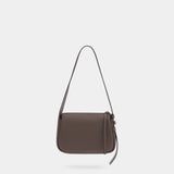 Romy Small Shoulder Bag - Tory Burch - Leather - Taupe