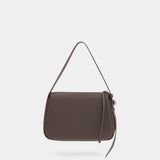 Romy Shoulder Bag - Tory Burch - Leather - Taupe