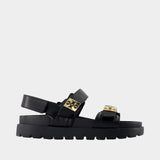 Mellow Sport Sandals - Tory Burch - Leather - Multicolor