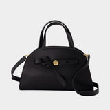 Romy Small Bauletto Handbag - Tory Burch - Leather - Black