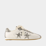Lizard Pacific Flat Sneakers - Amiri - Leather - White
