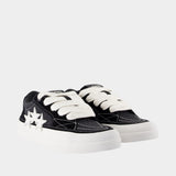 Glitter Sunset Skate Sneakers - Amiri - Leather - Black