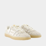 Pacific Bones Sneakers - Amiri - Leather - Beige