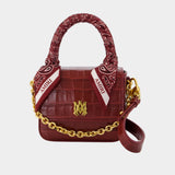 MA Purse - Amiri - Leather - Burgundy
