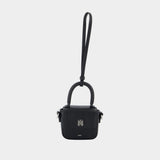 Micro Ma Keychain - Amiri - Leather - Black