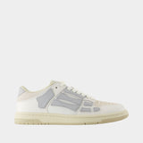 Skel Top Low Sneakers - Amiri - Leather - Grey