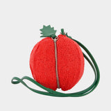 Campari Beaded Bag - Staud - Synthetic - Red