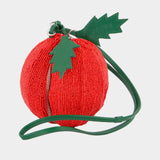 Campari Beaded Bag - Staud - Synthetic - Red