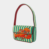 Tommy Beaded Shoulder Bag - Staud - Synthetic - Multicolor